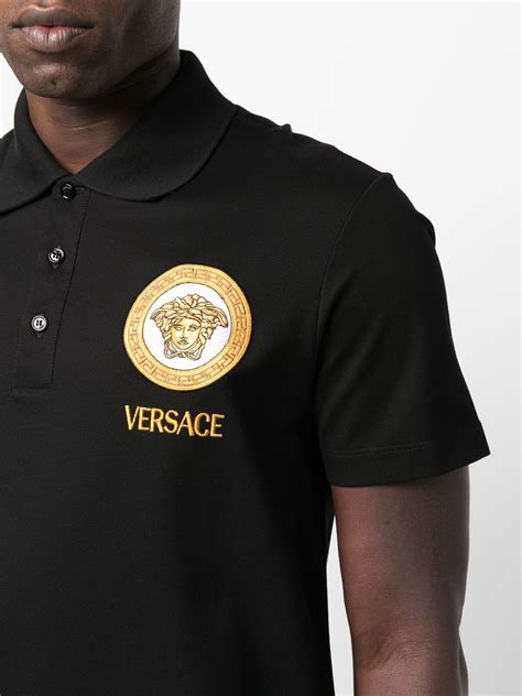 versace polo herren|versace collection polo.